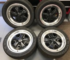 Genuine Porsche 911 Fuch 16" alloy wheels fantastic condition incl 4 center caps