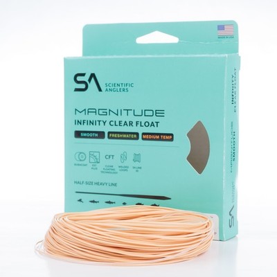 Scientific Anglers Magnitude Smooth Infinity Clear Float WF7F Fly Line