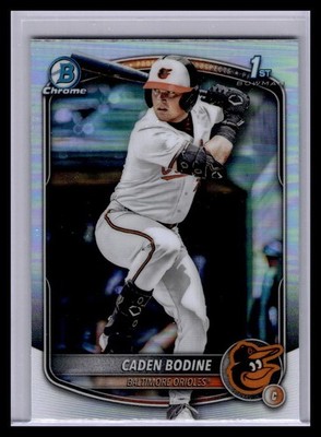 2025 Bowman Draft - Caden Bodine #BDC-63 Refractor (not base)