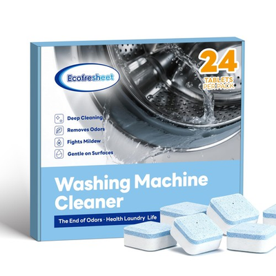 #ad Washing Machine Cleaner 24 Count Deep Cleaning Descaler for Front amp; Top Lo... $13.63