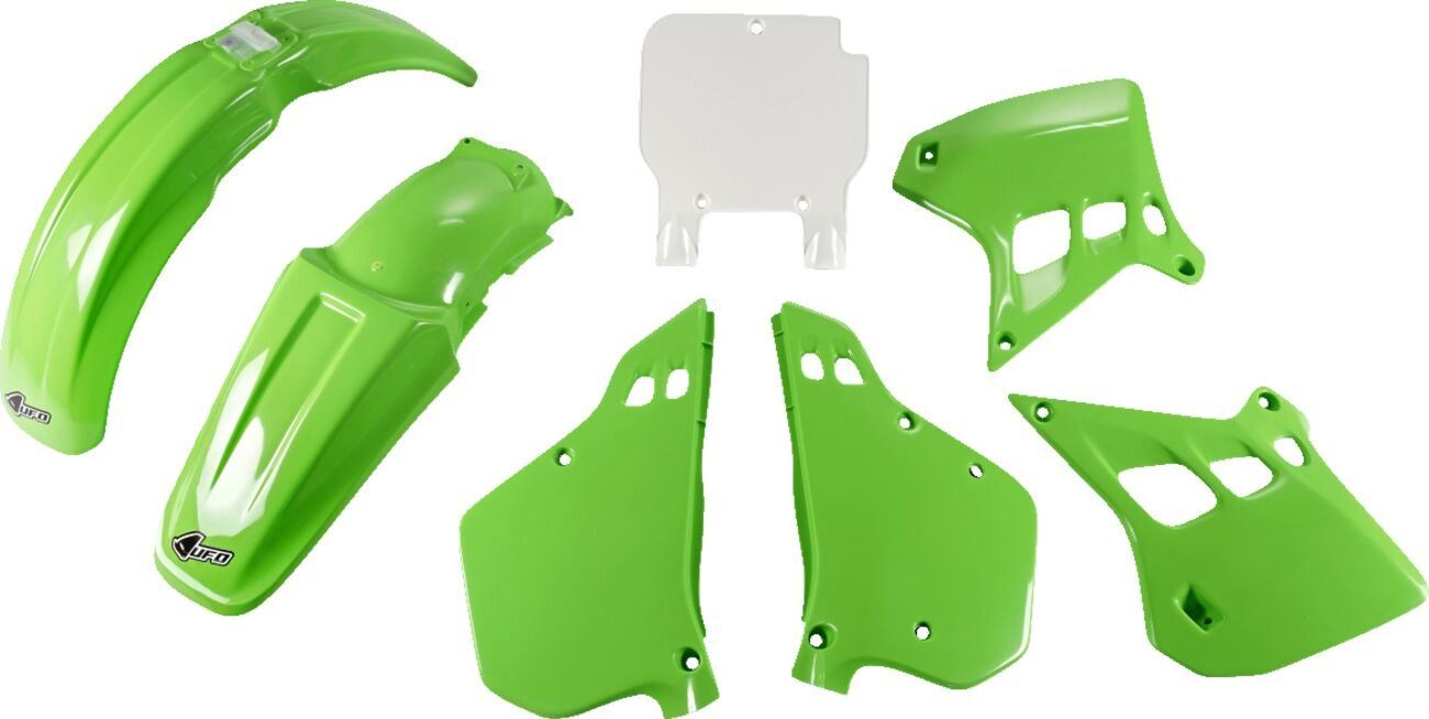 UFO Body Kit For Kawasaki KX 125 H 90-91 Oem Kakit196-999