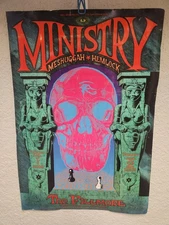 Ministry Meshuggah Hemlock Concert Poster 2008 F-929 Fillmore SF Free Shipping 