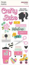 Crafty Baby Foam Stickers-38/Pkg - 2 Pack