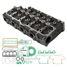 New Complete Cylinder Head Assembly & Full Gasket Set For Mitsubishi S4S Engine