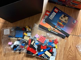 LEGO DC Brick Headz Superman Wonder Woman 41490 SDCC 2016 SAMPLE, Not Sealed