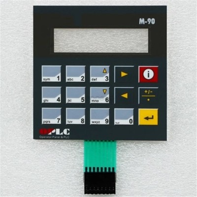 Membrane Keypad Keyboard for UNITRONICS M-90 M90-T1 M90-R1-CAN Switch Button