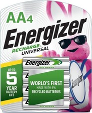 Energizer Rechargeable AA Power Plus 2300mAh Battery 4 Pack