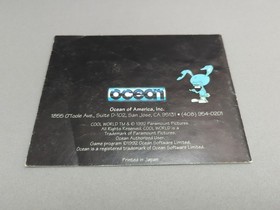 * Cool World (Nintendo NES) Complete CIB With Posters