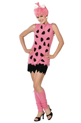 The Flintstones Sassy Pebbles Adult Halloween Costume