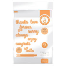 Tonic Studios Metal Cutting Die - SIMPLY SENTIMENTS