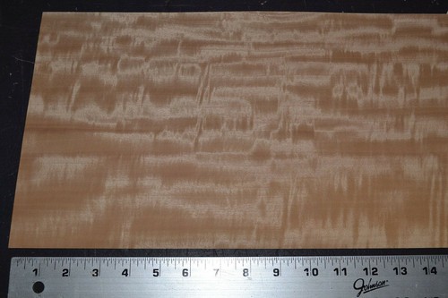 Hoja de chapa de madera cruda Anigre 8,5 x 36 pulgadas 1/42 J7681-32 - Imagen 6 de 10