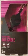 Infinitive Retractable 3 FT Auxiliary Cable - 3.5mm mini cables