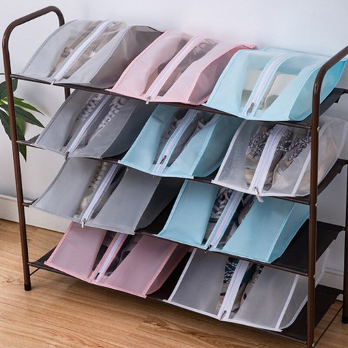 Shoes Storage Bag Portable Travel Shoes Underwear Socks Clothes Storage Bags - Photo 4/16