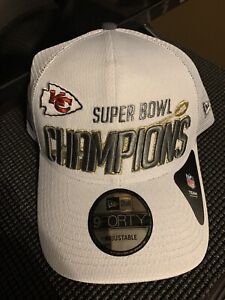 New Era Kansas City Chiefs 9Forty Super Bowl LIV Champions Locker Room Adjustable Hat New Era Kansas City Chiefs 9Forty Super Bowl LIV Champions Locker Room Adjustable Hat