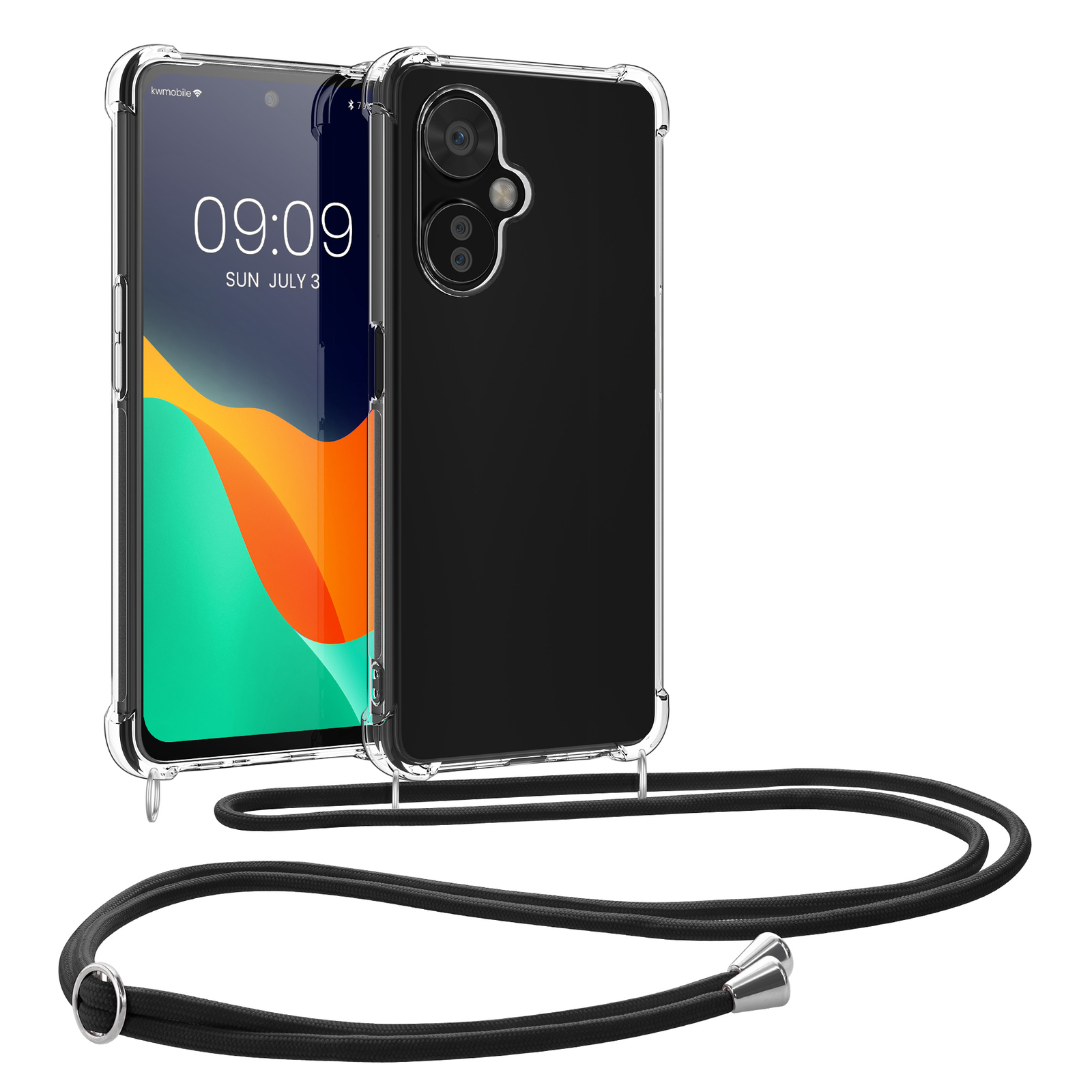 Удобный чехол для телефона OnePlus Nord CE 3 Lite 5G Nord N30 5G mit Umhängekette