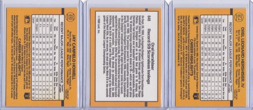 Los Angeles Dodgers 1989 Donruss Baseball Team Set 30 Cards includes DK and MVP - Picture 13 of 13