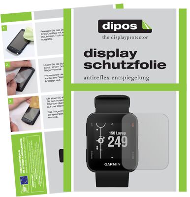 dipos I 2X Pellicola Protettiva antiriflesso Compatibile con Garmin Forerunner 45 S Pellicola di Protezione