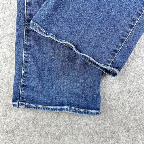 Abercrombie Kids Jeans Girls 11 12 High Rise Flare Med Wash Western Boho Stretch - Picture 8 of 15