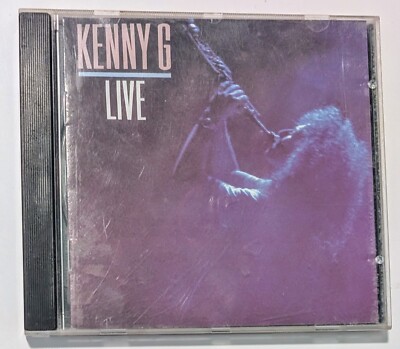 Kenny G   Live (1989) - Canada - CD VG+/G (Tested)