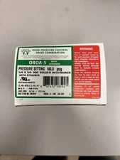 Sporlan OROA-5-180 psi 5/8 ODF Head Pressure Control Valve w/strainer