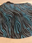 Tiger Stripes 3+ yards Brilliant Fabric Material Glitter Lycra 2-way stretch Vid