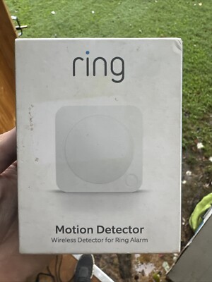 Ring Alarm Motion Detector Motion Sensor (2nd Gen) Z Wave Plus - White
