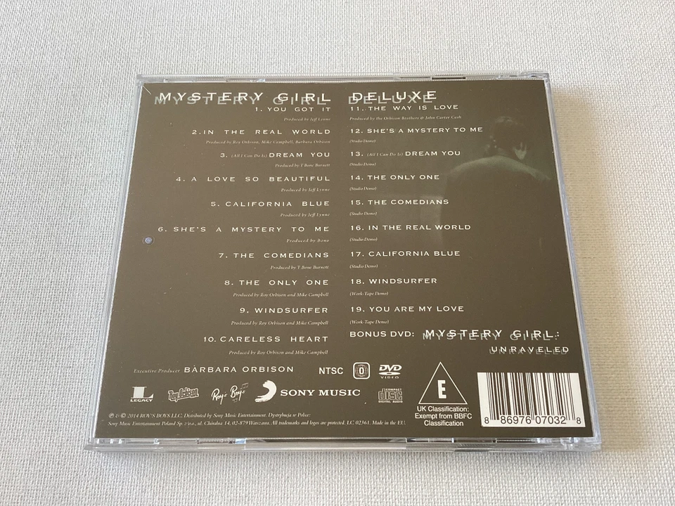 ROY ORBISON - MYSTERY GIRL DELUXE 2 CD 2014 Legacy - Bild 4 von 4