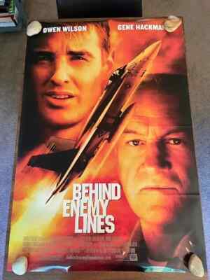 Behind Enemy Lines Original Theatrical One Sheet Movie Poster 27X40