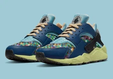 Nike Air Huarache Crater Next Nature PRM Woven Blue Multicolor DM0863-400 sz 10