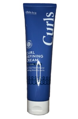 Curls by This Is It Curl Defining Cream, Lockencreme lockiges Haar/Locken 150ml