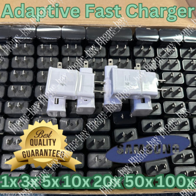 Adaptive Fast Charging Wall Plug Charger For Samsung Galaxy S10 Note Android Lot