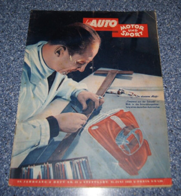 AMS 13/1952 500 Meilen Indianapolis, Mercedes 170 V, Tempo Matador, Avus, Monza