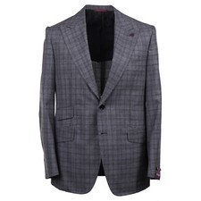 Sartoria Partenopea Extra-Slim Wool Sport Coat 42R fits 40R Peak Lapels