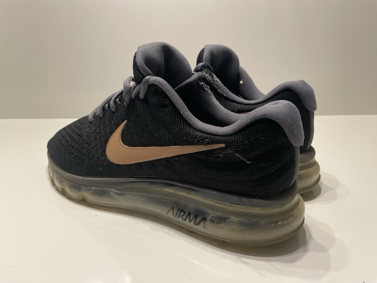 Nike Air Max 2017 Black Metallic Red Bronze 849560-008 Women's