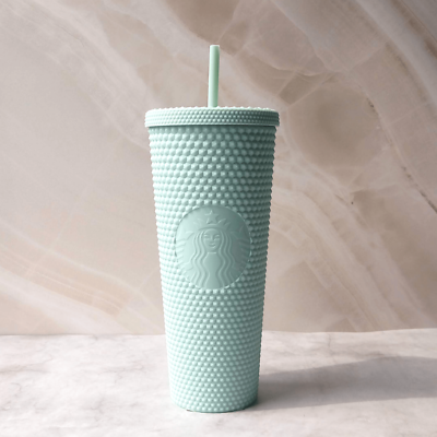 Starbucks Korea 2021 Summer Mint Stud Cold Cup Tumbler 710ml | eBay