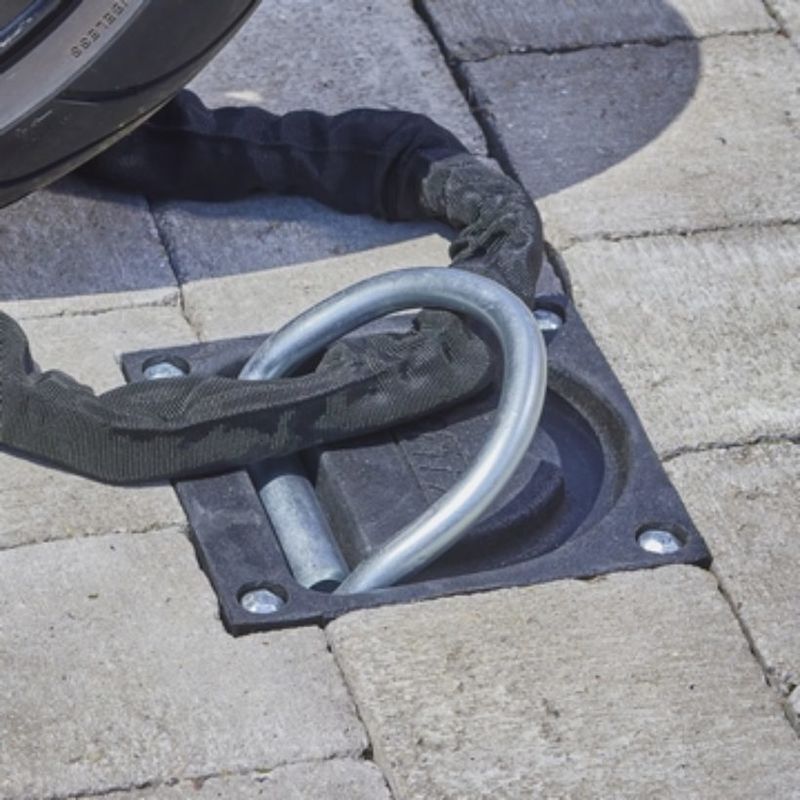 Sabot d'ancrage pro antiverre de vent Mottez A081S à sceller solide