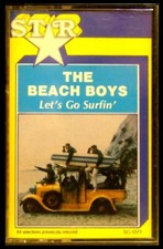 The Beach Boys - Let's Go Surfin' - SCARCE Audio Cassette - Star Records 1984