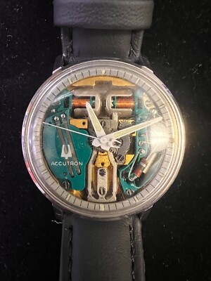 BULOVA ACCUTRON 不動品C85106アンティーク腕時計ジャンク Vintage Bulova Accutron Spaceview Tuning Fork Watch ⌚ | Iconic
