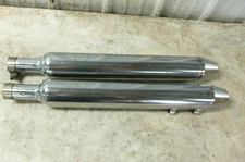 91 Harley FLHS Electra Glide Sport 1340 muffler pipe exhaust tail pipe set