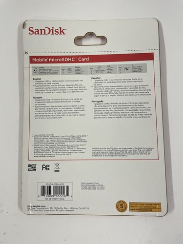 SanDisk Ultra 16 GB microSDHC Memory Card + SD Adapter - Picture 2 of 2