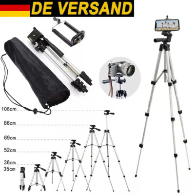 SMARTPHONE FLEXIBLES STATIV KAMERA HANDY DREIBEIN HALTERUNG VERSTELLBAR TRIPOD