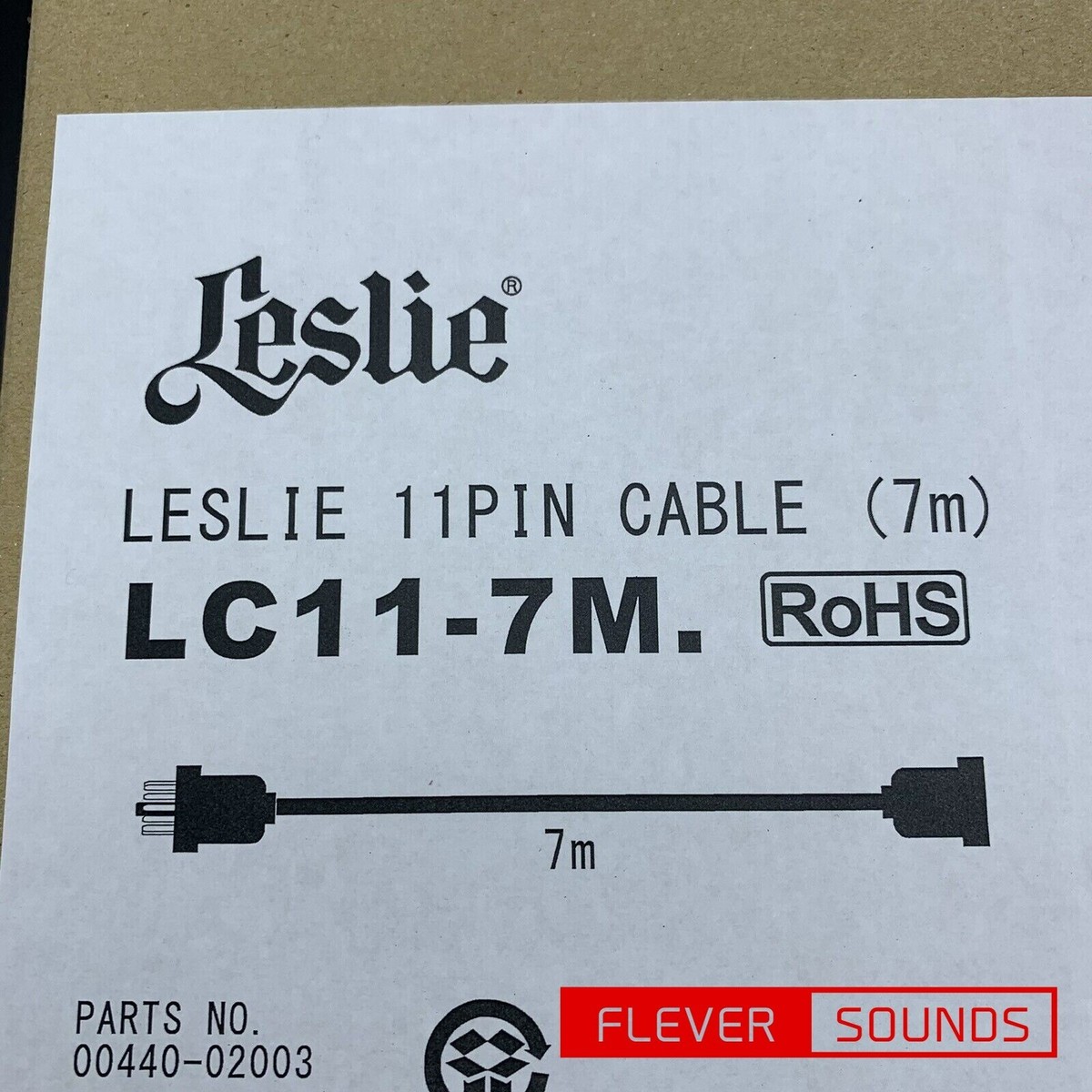 Hammond LC11-7M Connecting Cable 11 pins for LESLIE 2101