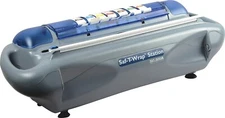 San Jamar 18 inch Food Wrap SW1218SC Saf-T-Wrap Station with Slide cutter