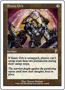 Magic MTG - Static Orb - 7ème Edition - MINT/NMINT - EN