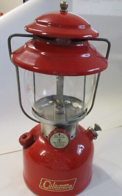 #ad COLEMAN MODEL 200A RED SUNSHINE OF THE NIGHT LANTERN $148.99