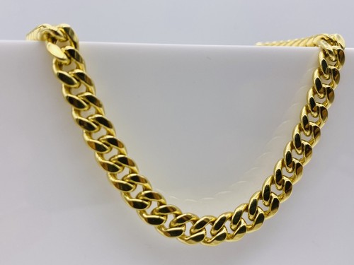 Genuine 9ct Yellow Gold 6mm Chunky Mens 
