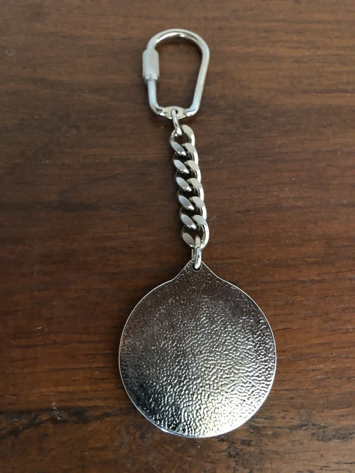 VINTAGE FIAT KEY RING KEYCHAIN 1970’s New Old Stock Perfect Condition Nos - Image 4 of 4