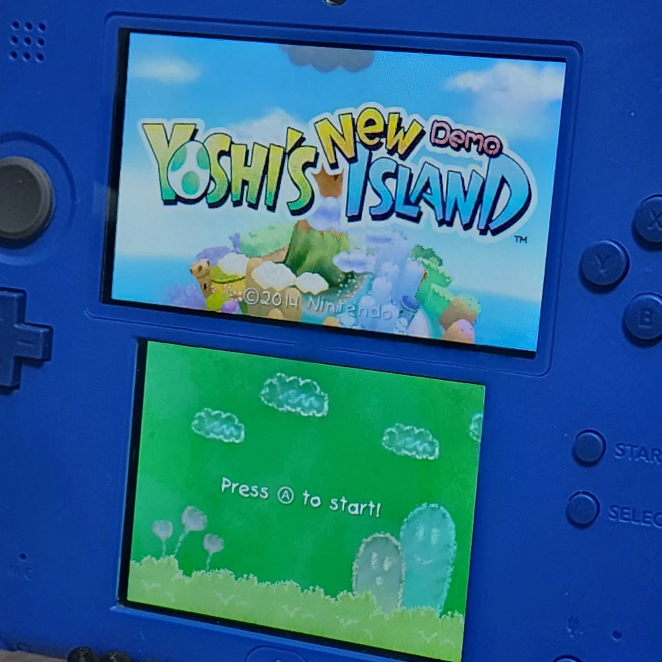 3DS New Yoshi's Island Not For Resale Rare Game Kiosk Demo NOT FULL GAME! - Image 3 of 4