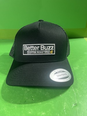 Get Buzzed Better Buzz Coffee Roasters Snapback Hat Adjustable Cap