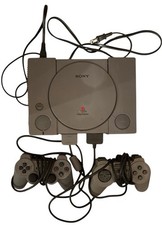 Sony PlayStation 1 Gray Complete System With 2 Controllers
